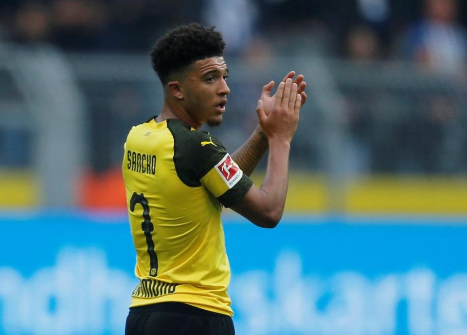  Jadon Sancho has been outstanding for Borussia Dortmund this season