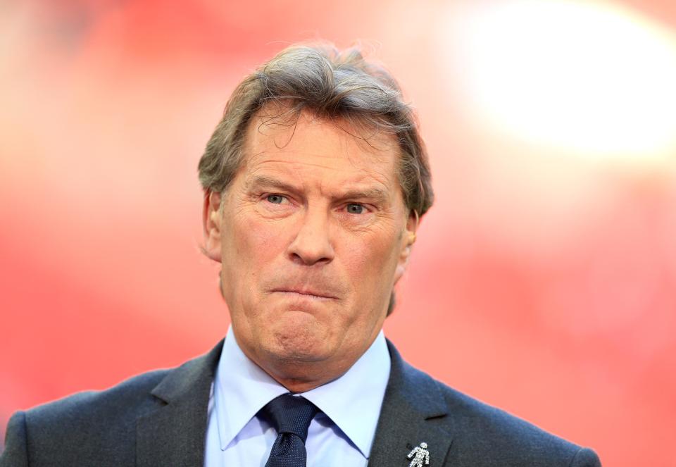  Glenn Hoddle was rushed to hospital after suffering a heart attack