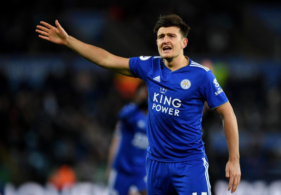  Manchester United are ready to make another swoop for Leicester's Harry Maguire