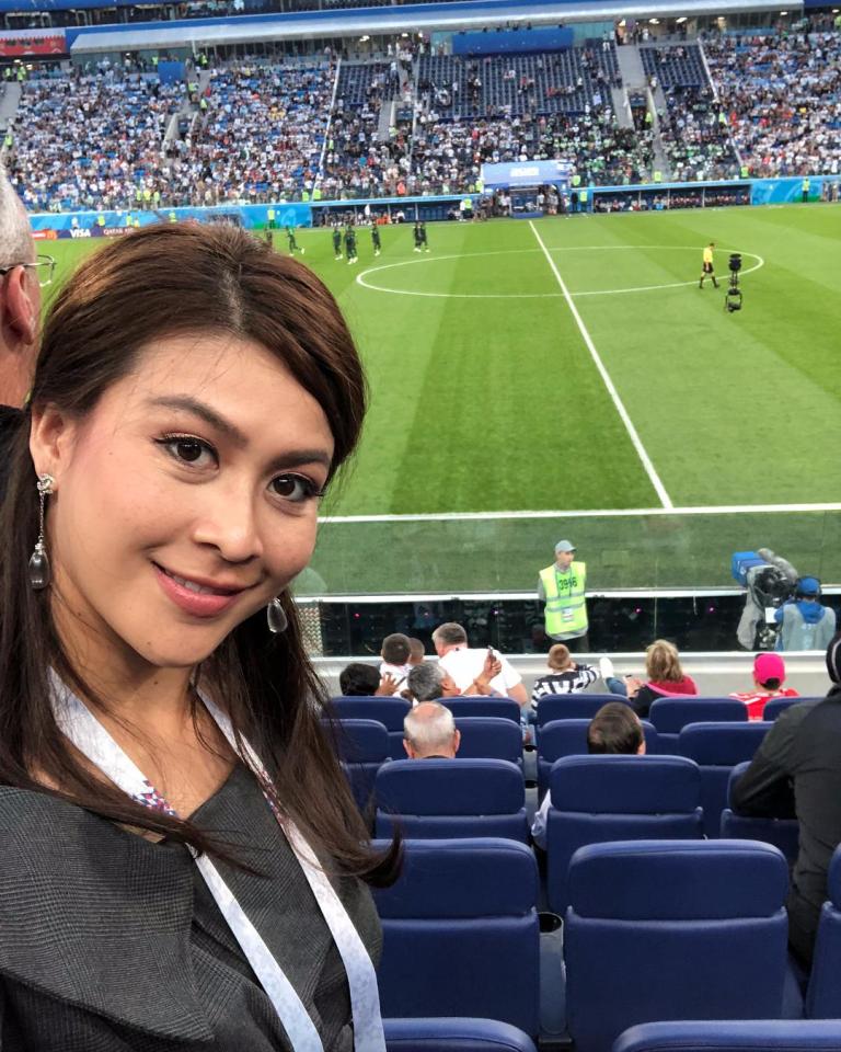  Suknamai hadn't just been interested in Leicester City, attending the World Cup in Russia over the summer