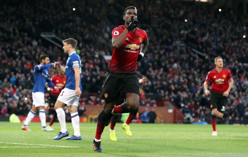  Pogba got to the rebound to ensure his name was on the scoresheet