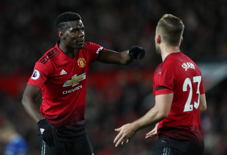  Paul Pogba penalty mocked by Luke Shaw on twitter