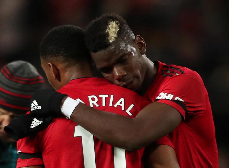  Paul Pogba stepped up and scored a rebound from his penalty won by countryman Anthony Martial