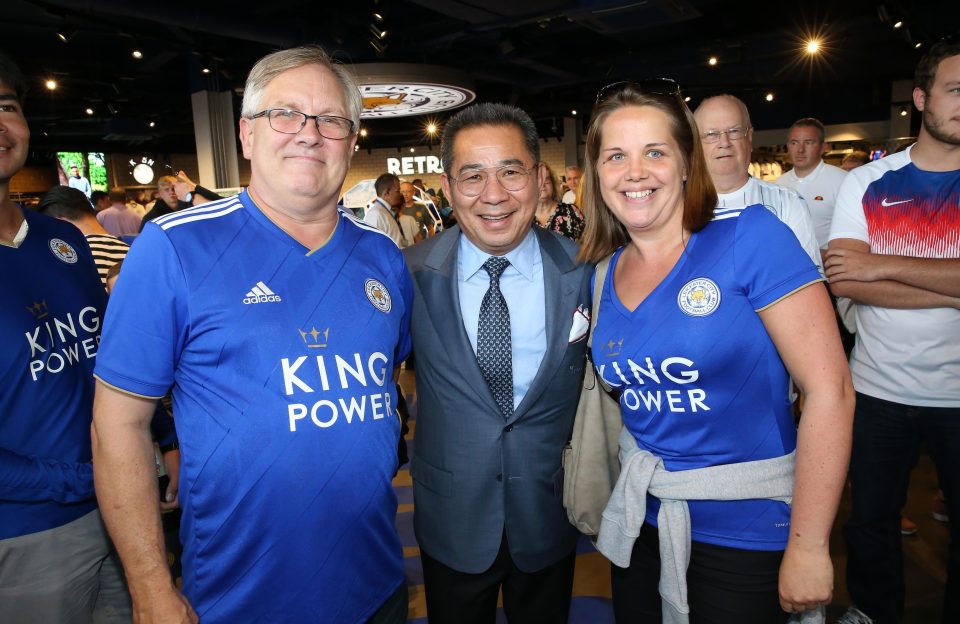  Leicester City chairman Vichai Srivaddhanaprabha had an amazing bond with supporters