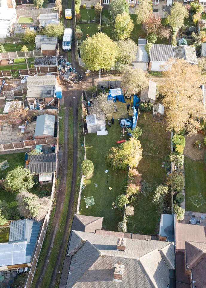  The property in Sutton Coldfield, West Mids, is the former home of the mother of prime suspect John Cannan