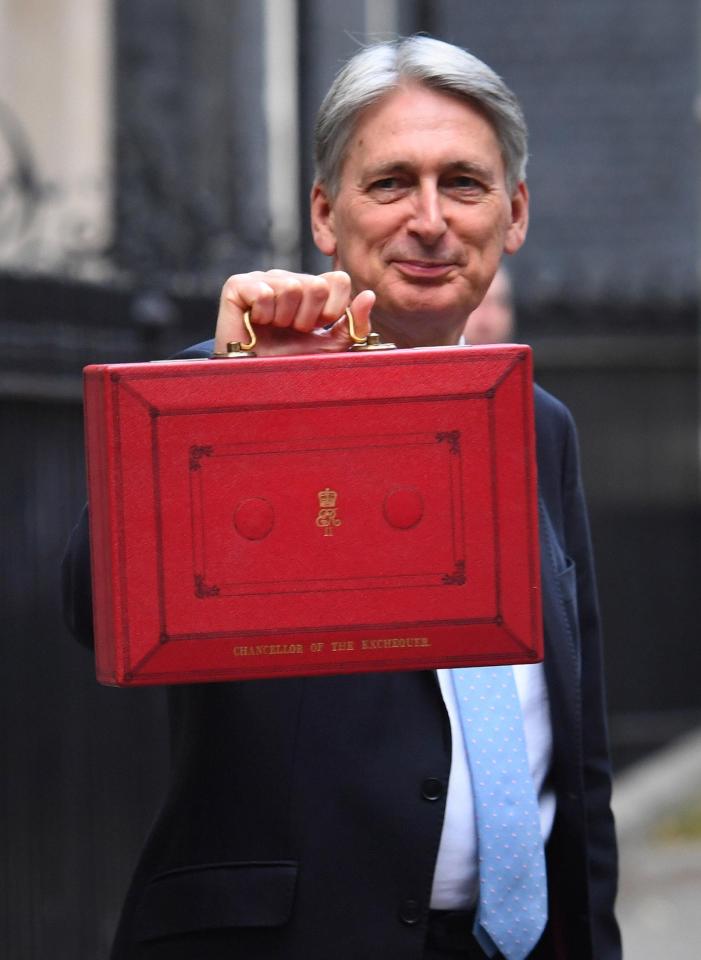  Chancellor Philip Hammond has doled out surprise income tax cuts to 32million workers