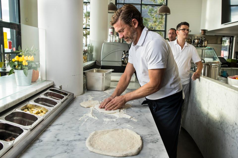  Manchester United's Treble-winning winger opened a pizzeria in the Swedish city of Stockholm