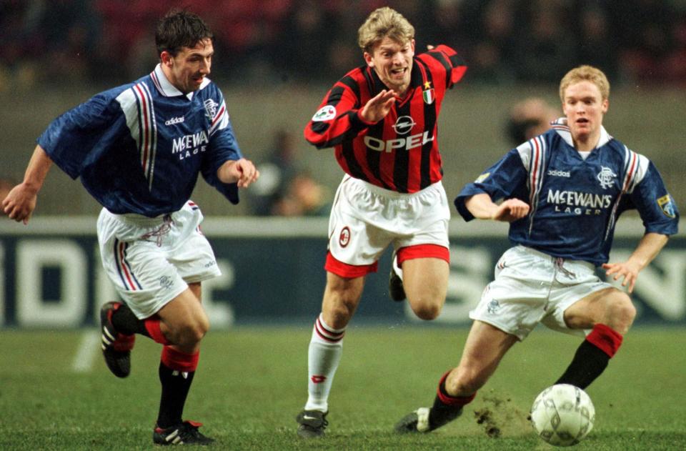  Blomqvist's love of Italian food came from his two years playing in Italy, with AC Milan and Parma