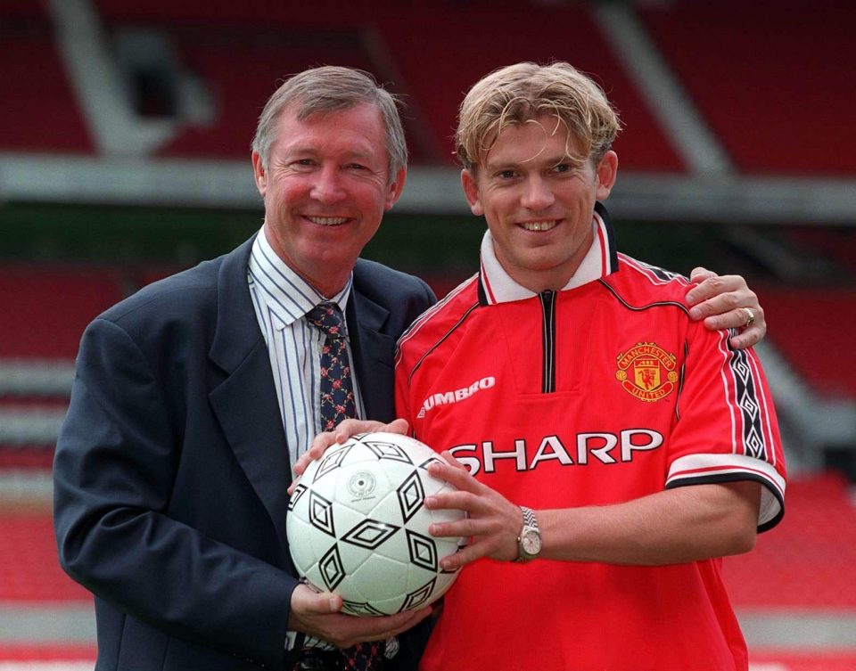  Blomqvist signed for Manchester United in 1998 - four years after rejecting Sir Alex Ferguson