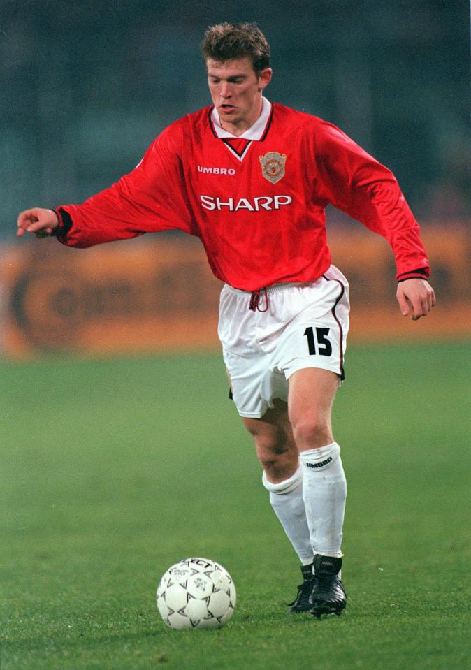  The Swede was part of Manchester United's 1999 Treble-winning team