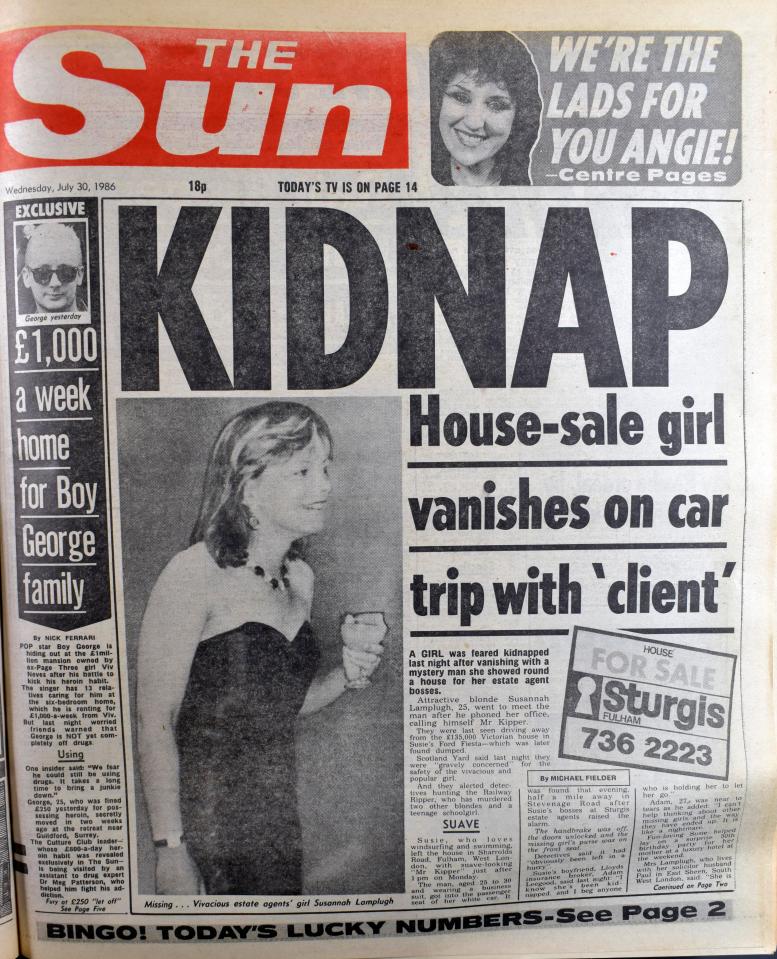  She was declared dead but it remains one of Britain’s most infamous unsolved murders