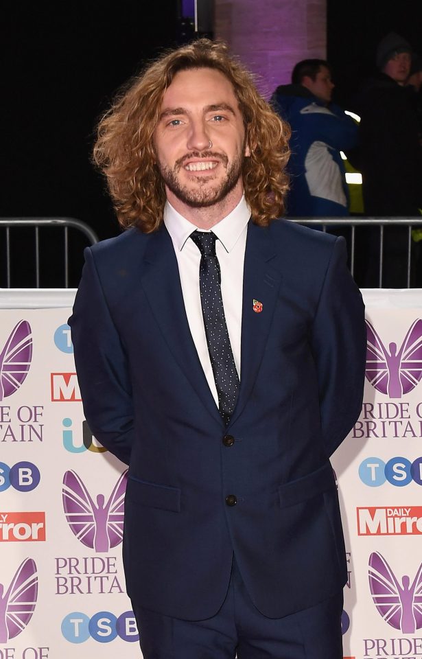  Comedian Seann Walsh, who was partnered with Katya on Strictly Come Dancing and snogged her on a drunken night out just weeks ago, arrived just seconds later