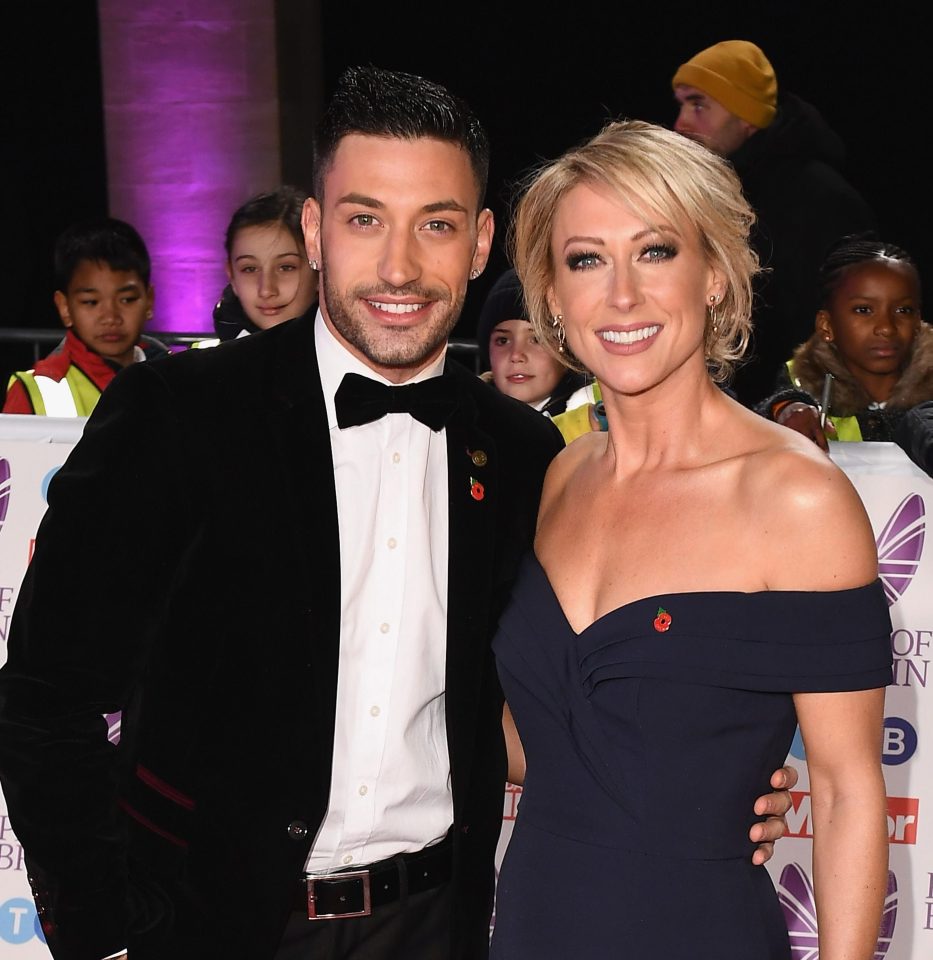  Giovanni attended the do with his Strictly partner Faye Tozer