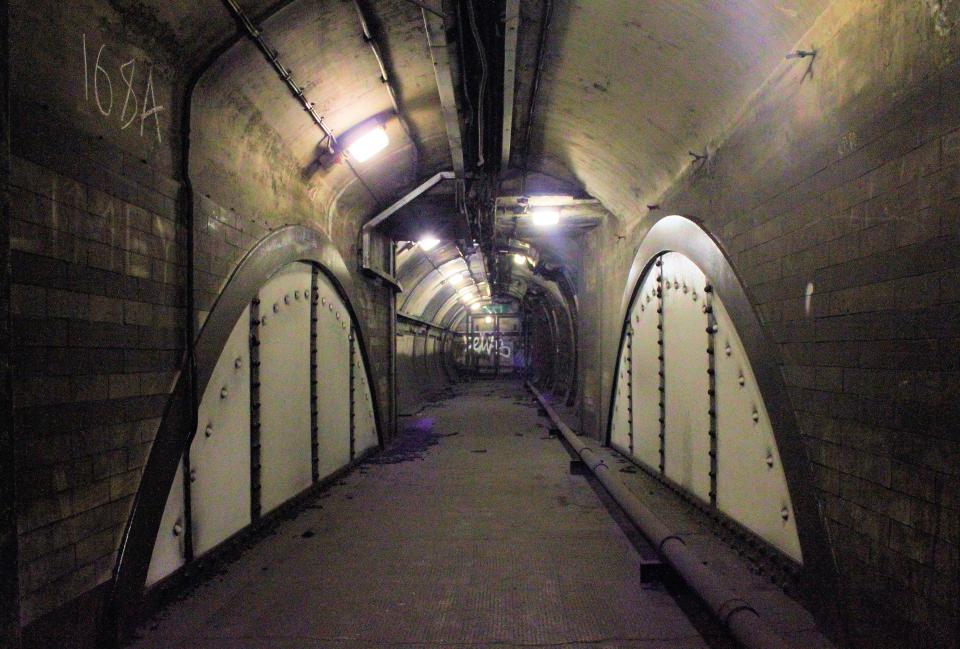  South Kentish Town tube station has a spooky atmosphere