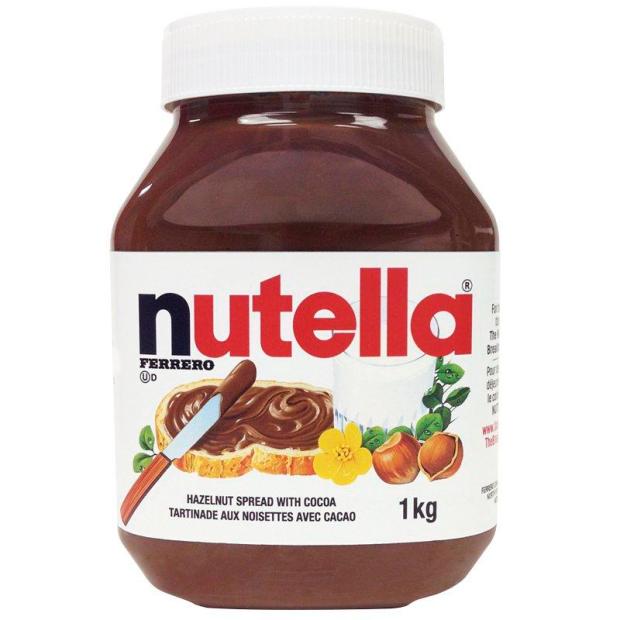 Nutella jar