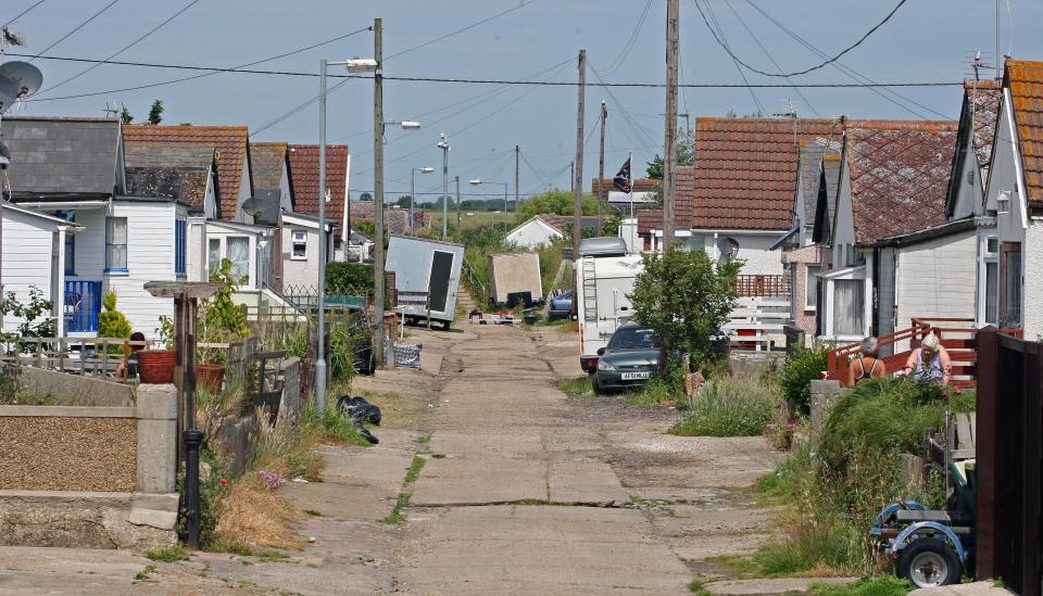  Dr Nick Stella put a photo of Jaywick Sands, near Clacton, alongside the slogan 'Only you can stop this from becoming reality'