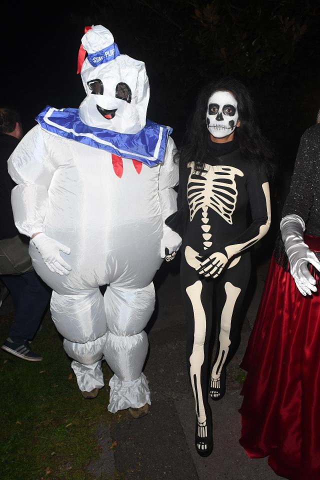  Charlie Brooker and wife Konnie impressed with their outfits