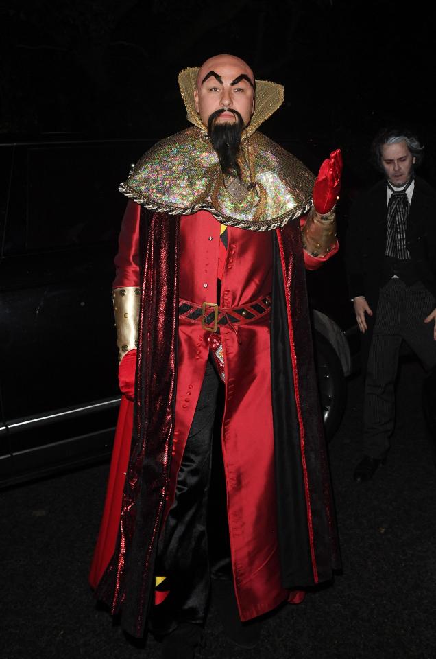  David Walliams was dressed as Flash Gordon's evil character Ming the Merciless