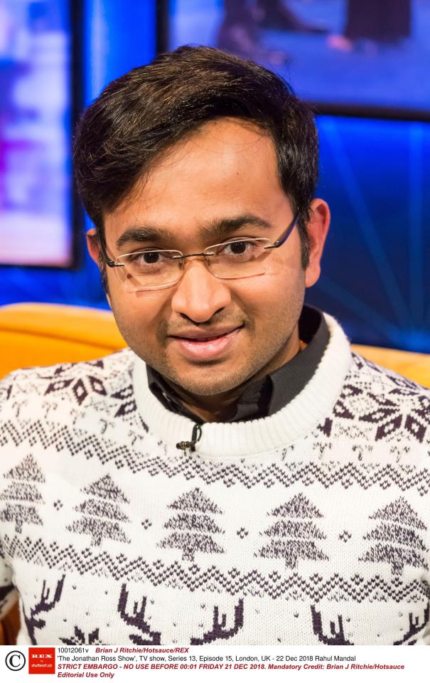  Rahul was crowned winner of this year's Great British Bake Off