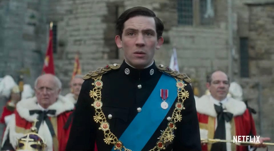 Josh O'Connor plays Prince Charles in The Crown