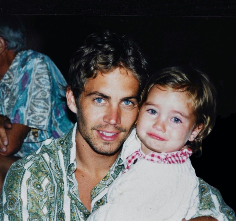  Paul Walker's daughter was just 15 when he died in 2013