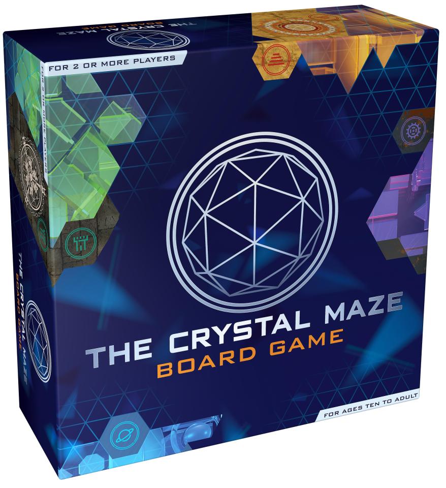  Fans of The Crystal Maze can now snap up the boardgame for £35