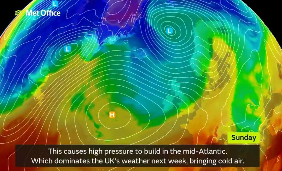  Northern regions will be the first to feel the cold sweep in as clear skies could even mean frosts and fog tonight