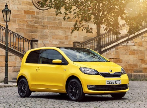 The Skoda Citigo also shares the same chassis as the VW up! and the Seat Mii