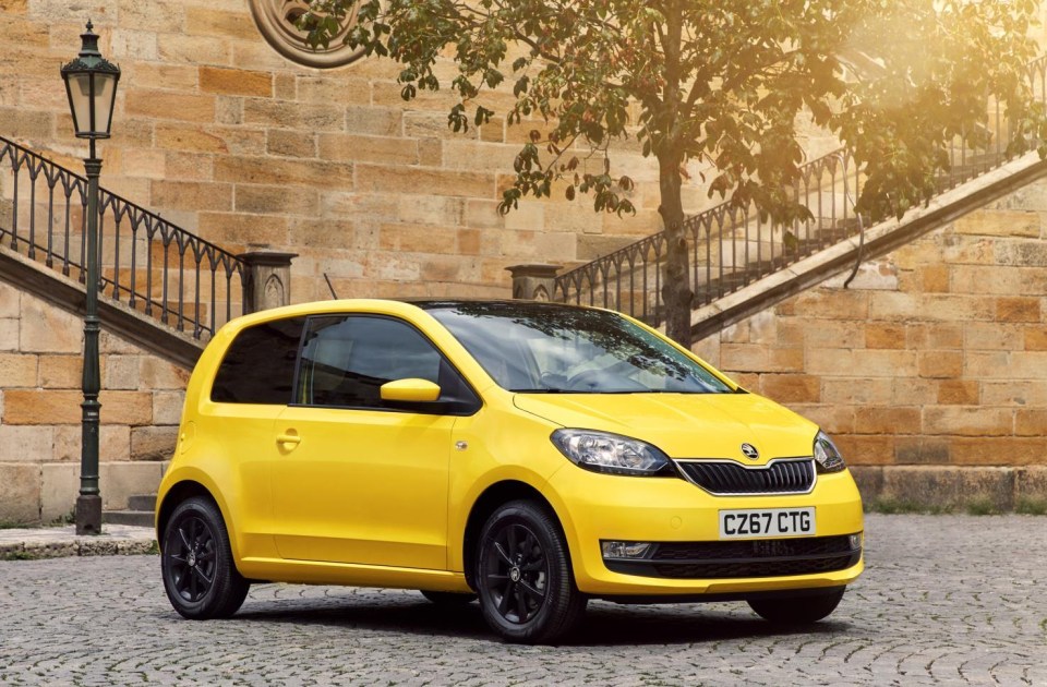 The Skoda Citigo also shares the same chassis as the VW up! and the Seat Mii