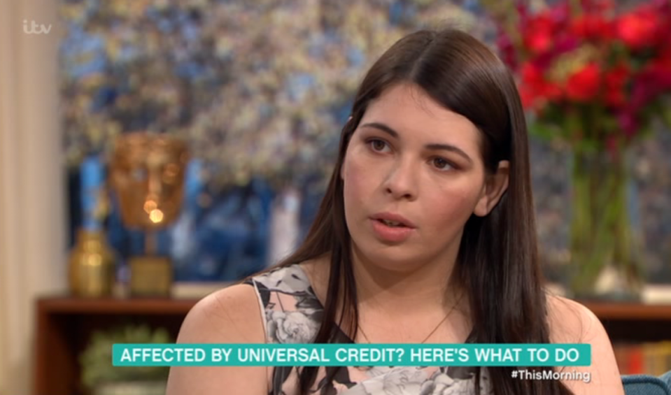  Stacey says she's in huge debts due to Universal Credit