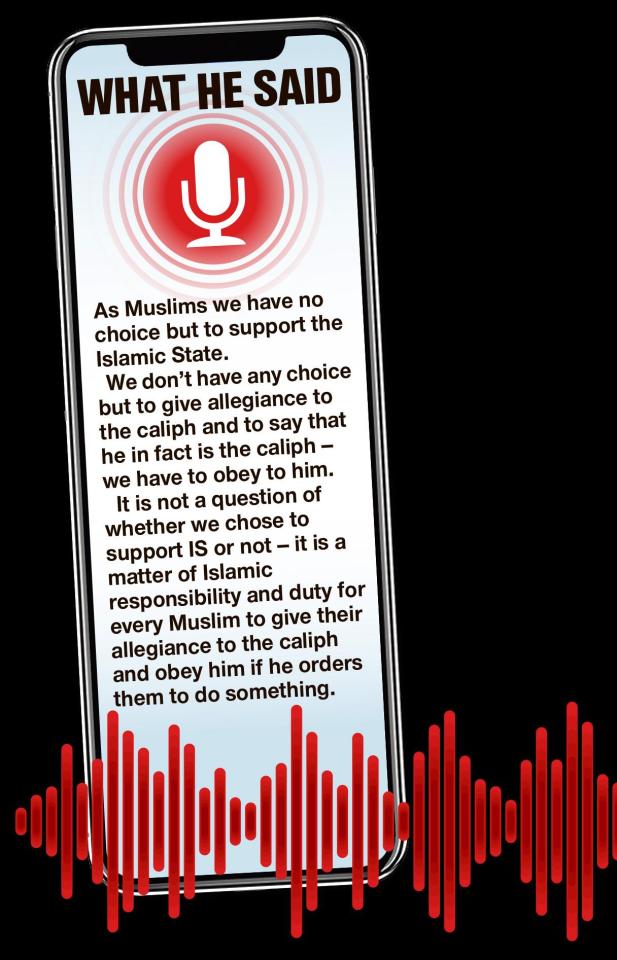  What Anjem Choudary said on the shock Sun on Sunday recordings