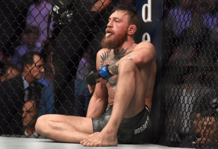 McGregor submitted in the fourth round of the UFC 229 fight in Las Vegas