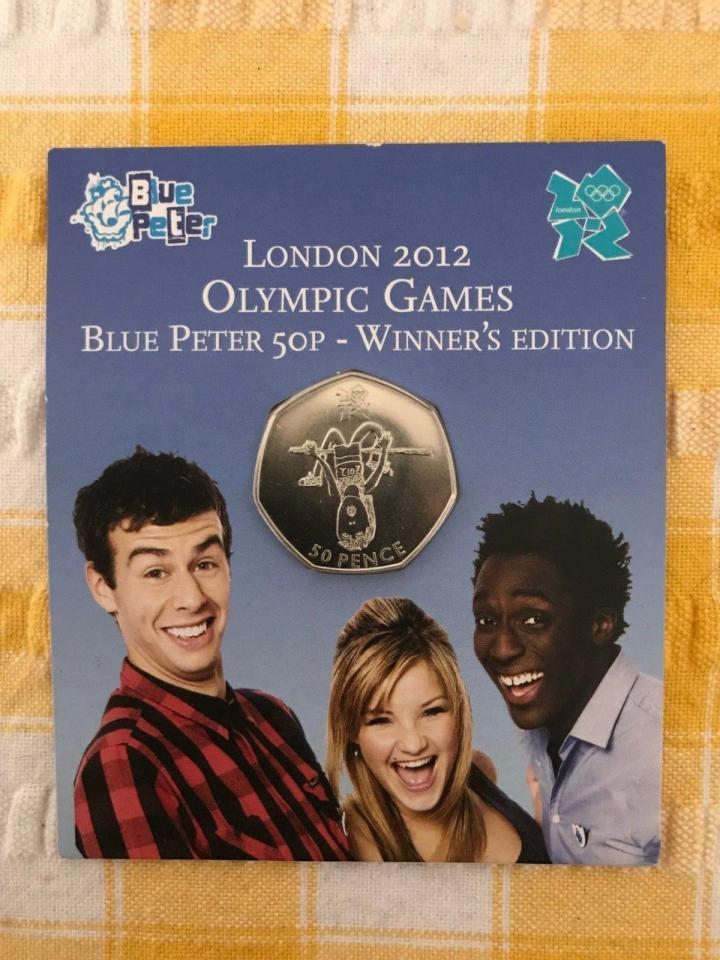  The coin was designed by Blue Peter competition winner, Florence Jackson