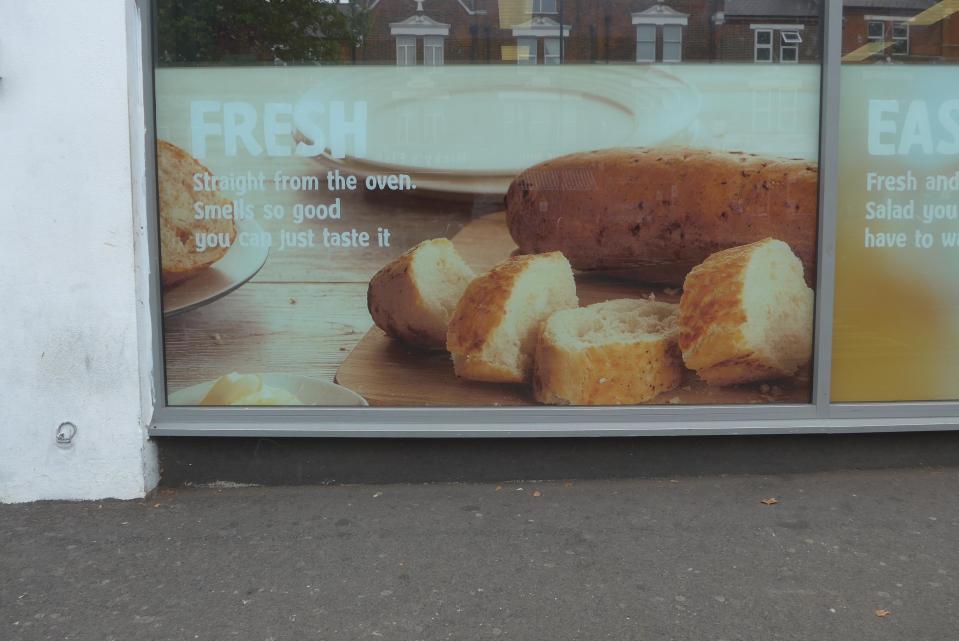  A Tesco branch in Kensal Rise claiming bread comes "straight from the oven"