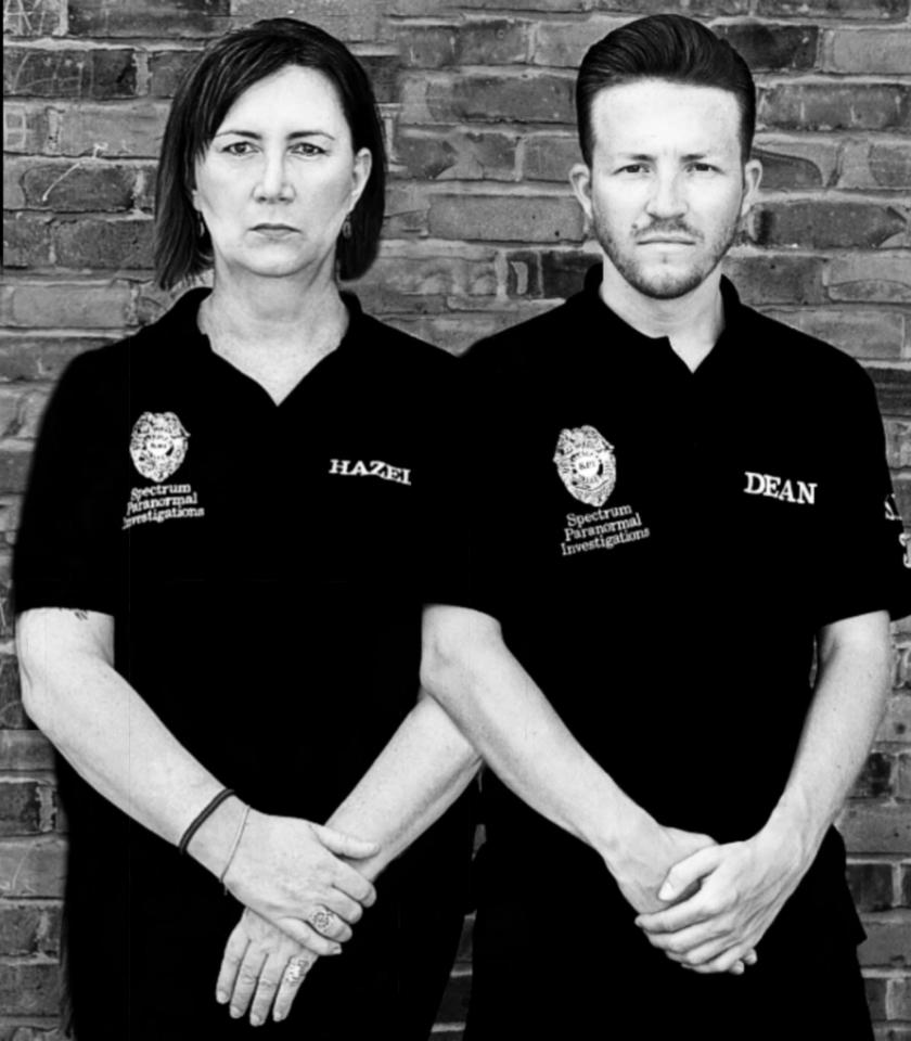  Hazel and Dean Williams are paranormal investigators with years of experience