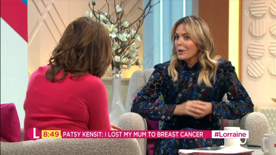  The star opened up to Lorraine about the impact it has had on her life