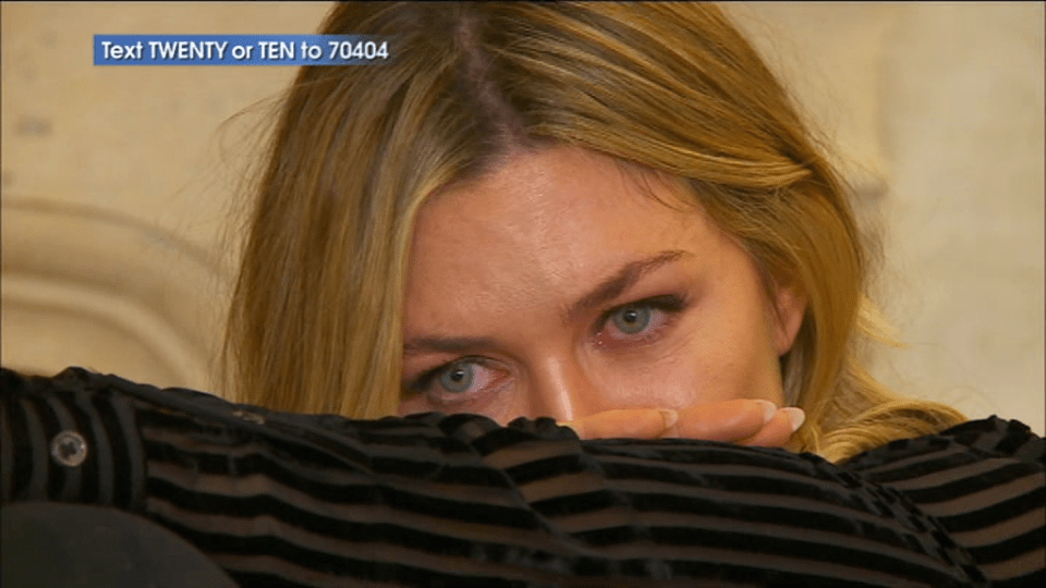  Abbey Clancy was in tears on Gogglebox