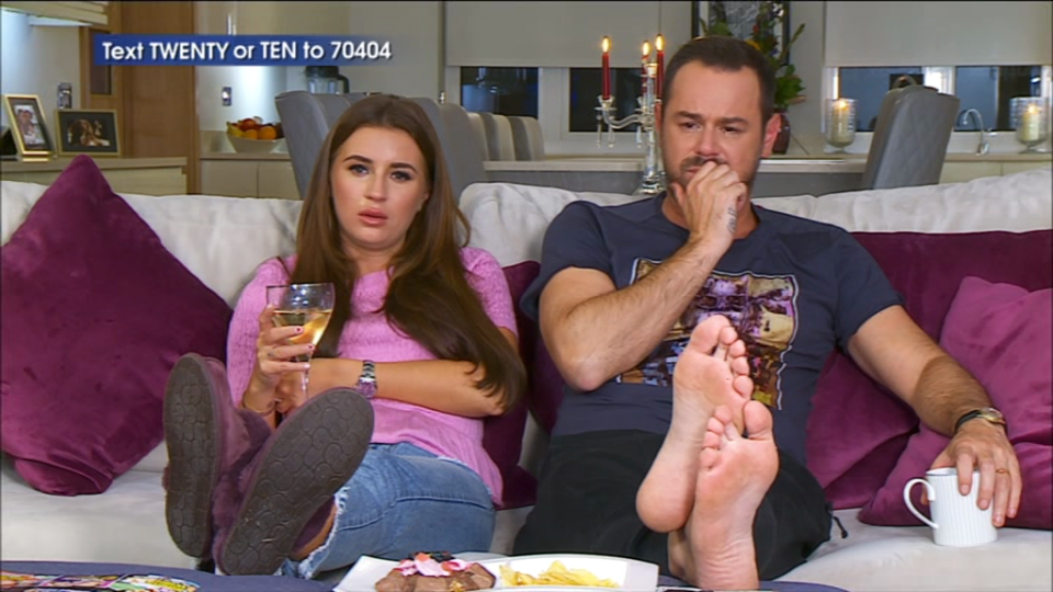  Danny Dyer struggled to hold back his tears