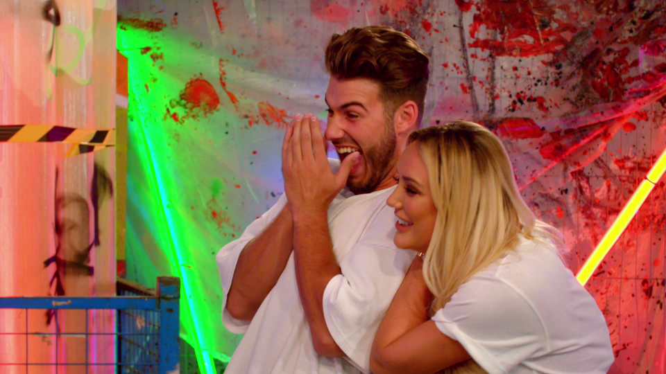  Charlotte Crosby and Joshua Ritchie  were left in hysterics by Letitia's reaction