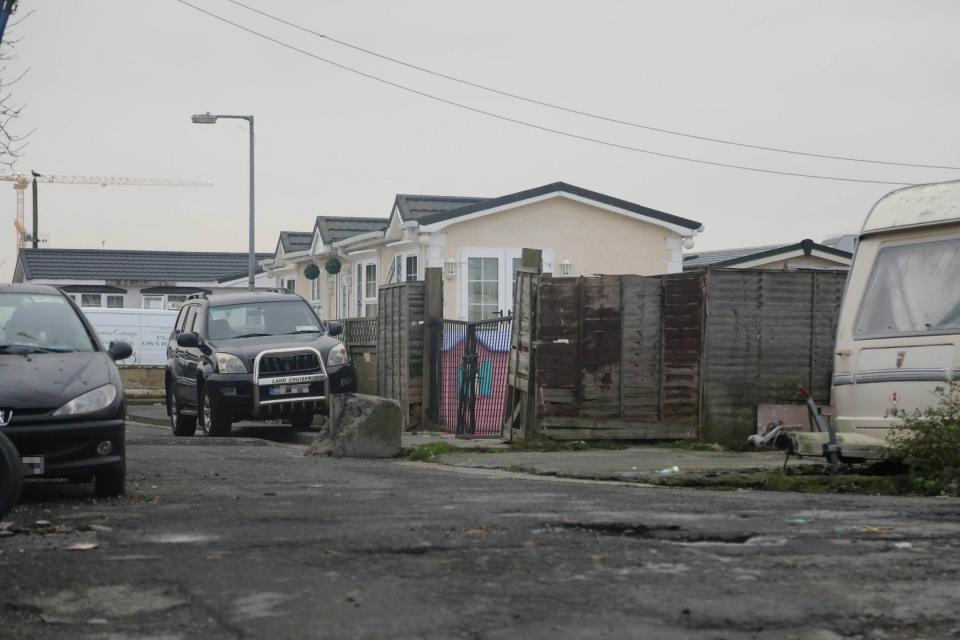  The family were moved from the Collinstown Traveller site by Fingal County ­Council