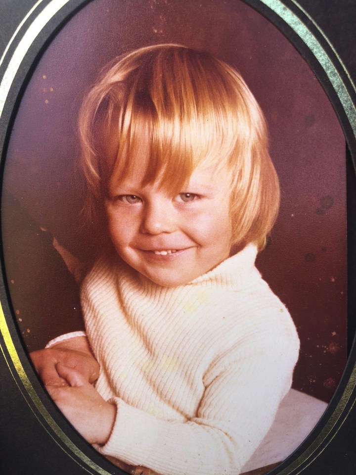 Young Daniel Jones pictured here aged three