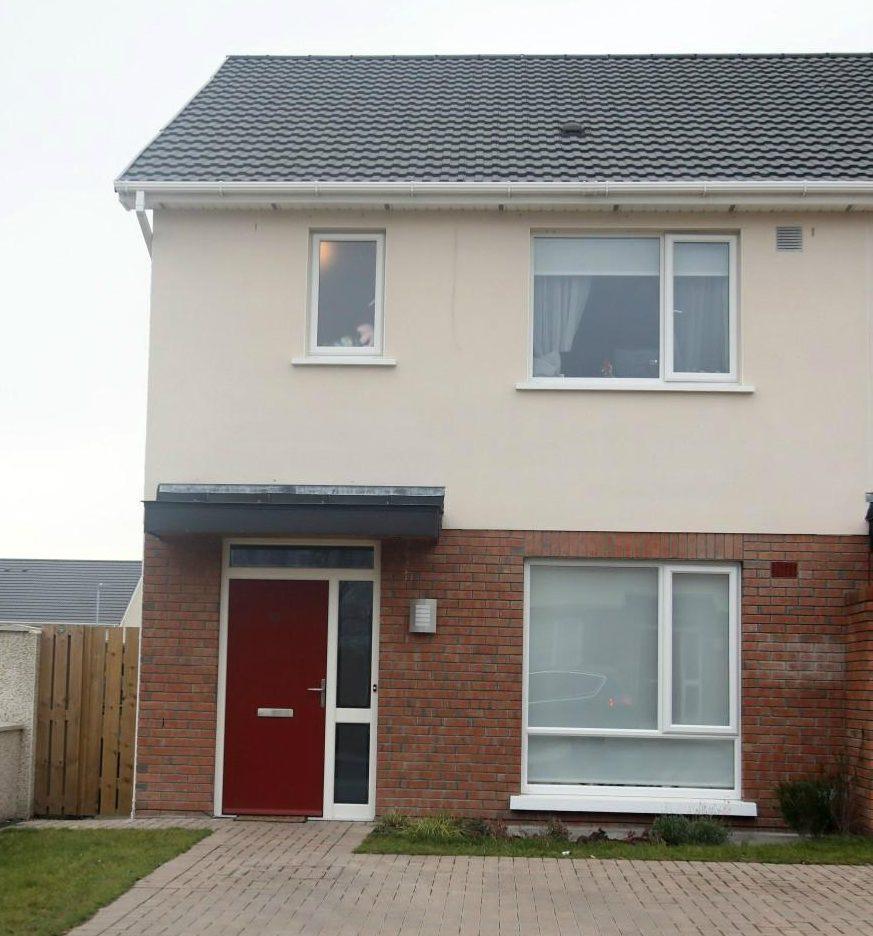 A Traveller family have been moved to this plush £400,000 council house in Swords, Co Dublin