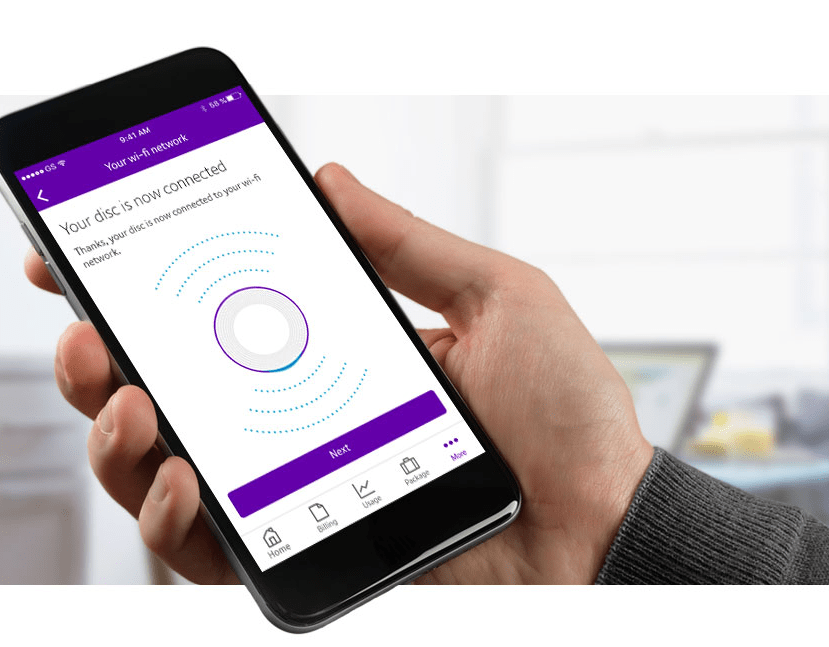  There's an app that helps you decide where to place the WiFi discs for maximum effect