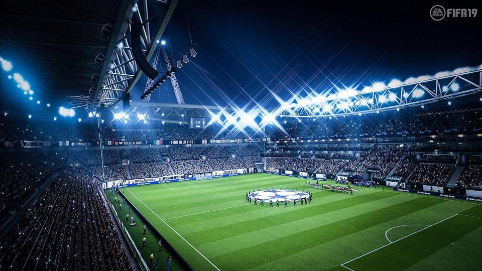  The Champions League features in FIFA 19