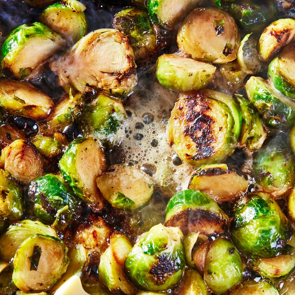 Iceland's Marmite Sprouts will look a bit like this when cooked