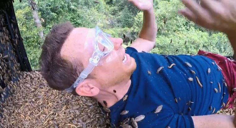  The I'm A Celebrity alum was put through his paces alongside Dean Gaffney as they attempted the terrifying task