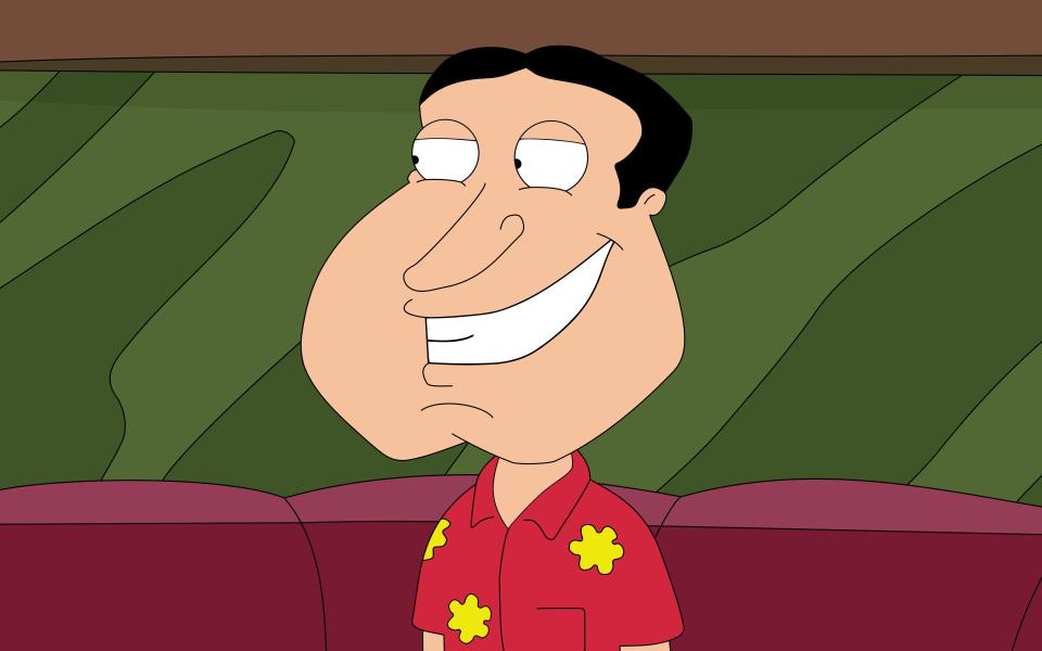  Noel's spat with Jimmy arose when the Deal or No Deal host kept saying he looked like Family Guy character Quagmire