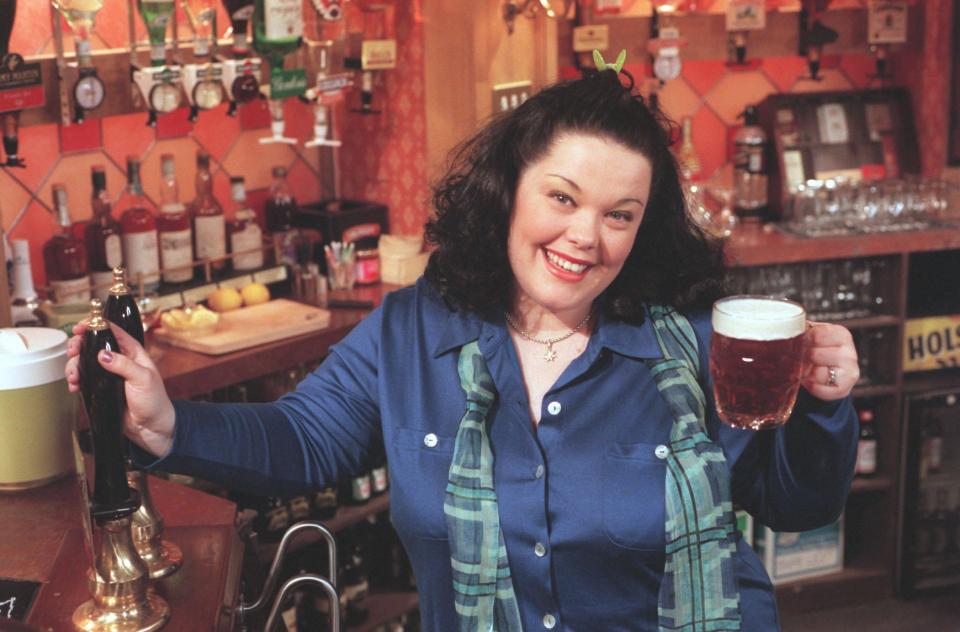  Actress Lisa Riley is thrilled to be making her comeback