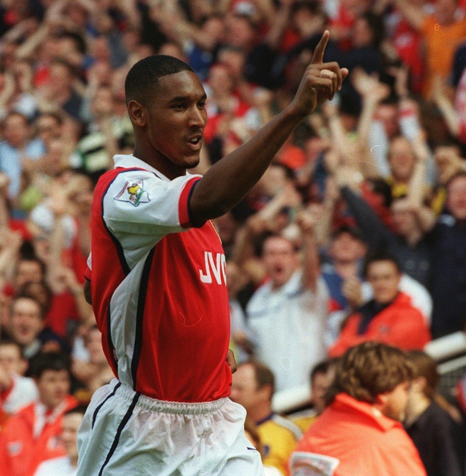 Anelka burst on to the scene at Arsenal as a teenager