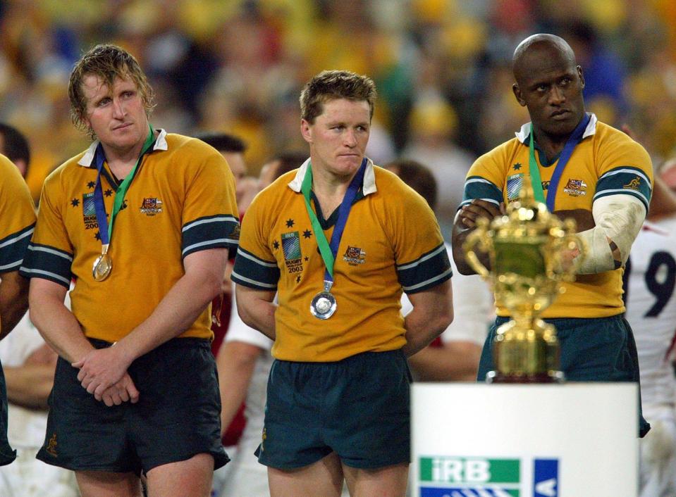  Dallaglio said it was a brilliant feeling getting over the line after the criticism from Australia's press